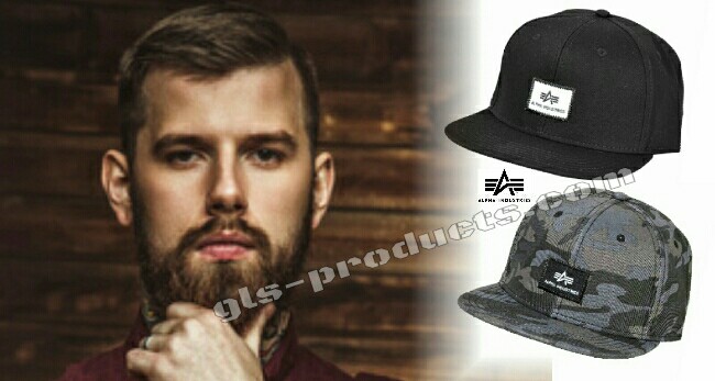 Alpha Industries is also <b>able to make</b> Flat Brim caps. - '16_August_Alpha-Industries-X-Fit-Cap